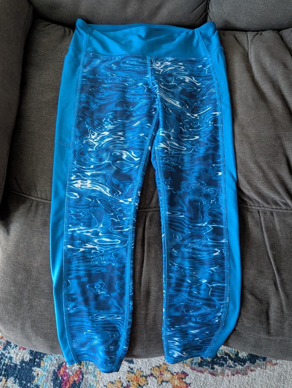 Under Armour Blue HeatGear Compression Leggings